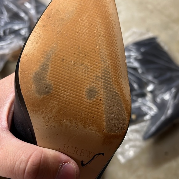 Used J. Crew Stevie ankle boots in leather CC055 - Picture 3 of 3